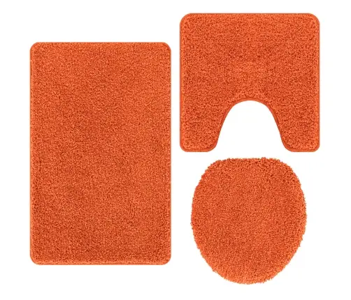 Libisemiskindel Vannimatti Komplekt 3 Pcs Oranž Pp