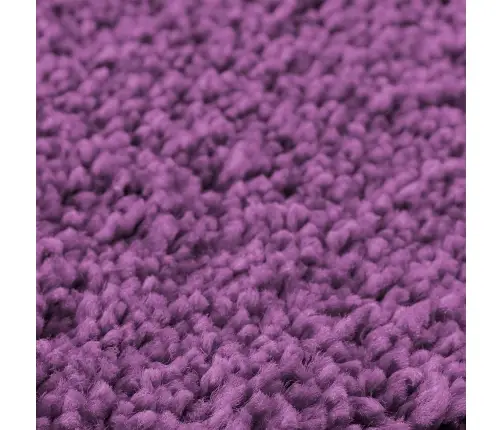 3 Gabalu Vannas Paklāju Komplekts Purpursarkans Polipropilēns Neslīdošs Vidaxl