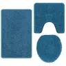Libisemiskindel Vannimatti Komplekt 3 Pcs Sinine 50 X 50 Cm Pp