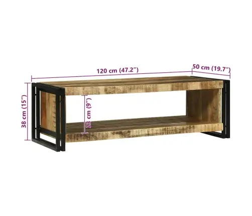 Kafijas Galdiņš 120 X 50 X 38 Cm Vidaxl