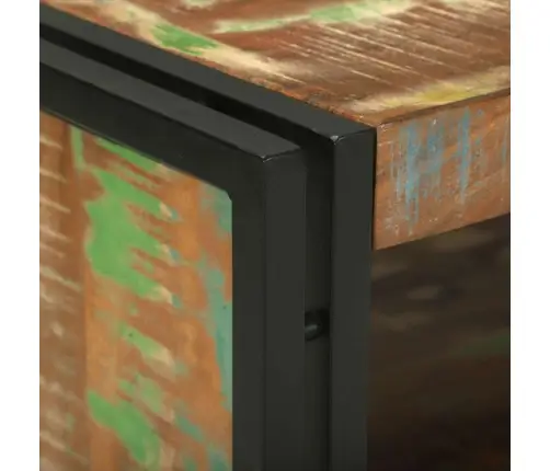 Kohvilaud Mitmevärviline 90 X 50 X 38 Cm Tugev Taastatud Puit