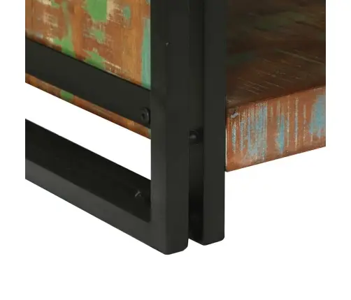 Kohvilaud Mitmevärviline 90 X 50 X 38 Cm Tugev Taastatud Puit