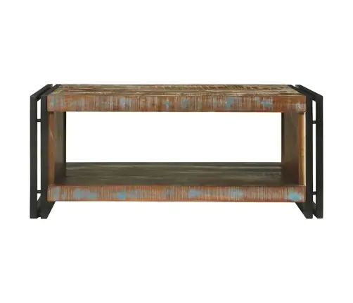 Kohvilaud Mitmevärviline 90 X 50 X 38 Cm Tugev Taastatud Puit
