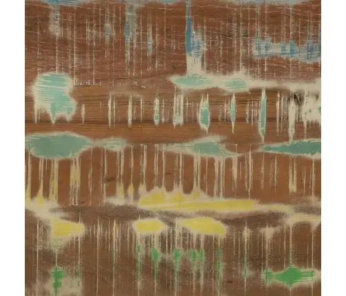 Kohvilaud Mitmevärviline 90 X 50 X 38 Cm Tugev Taastatud Puit