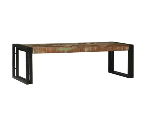 Kafijas Galdiņš 2 Pcs Daudzkrāsains Pārstrādāts Masīvkoks Vidaxl