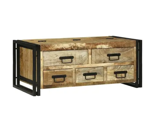 Kohvilaud Sahtliga Pruun 90 X 50 X 38 Cm Tugev Mango Puu