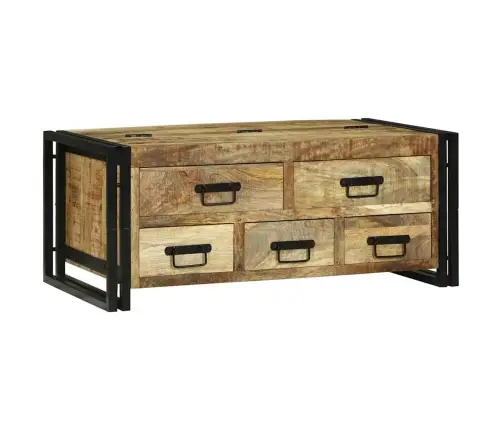 Kohvilaud Sahtliga Pruun 90 X 50 X 38 Cm Tugev Mango Puu