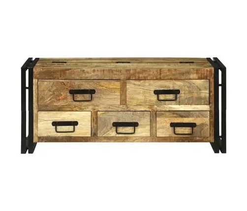 Kohvilaud Sahtliga Pruun 90 X 50 X 38 Cm Tugev Mango Puu