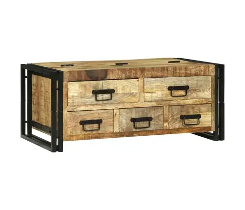 Kohvilaud Sahtliga Pruun 90 X 50 X 38 Cm Tugev Mango Puu