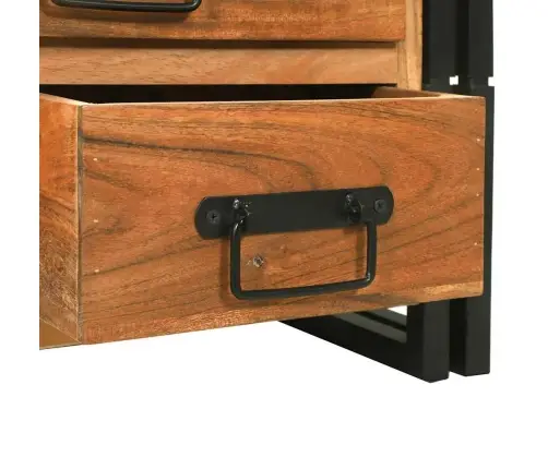 Kafijas Galdiņš Brūna 90 X 50 X 38 Cm Akācijas Masīvkoks Vidaxl