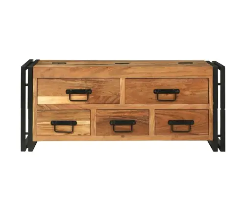 Kafijas Galdiņš Brūna 90 X 50 X 38 Cm Akācijas Masīvkoks Vidaxl