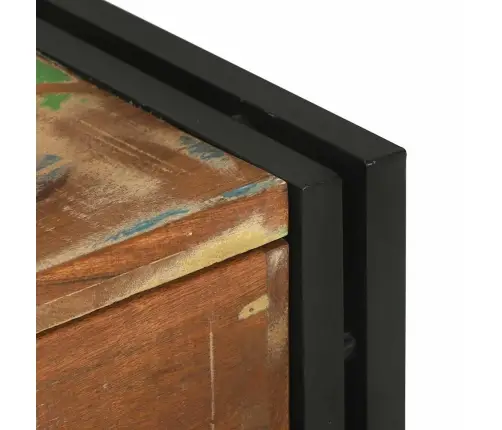 Kohvilaud Mitmevärviline 90 X 50 X 38 Cm Tugev Taastatud Puit