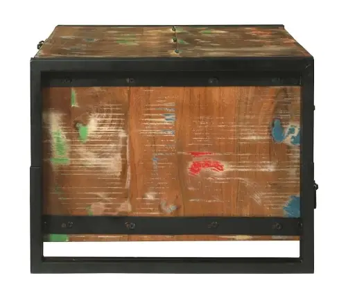 Kohvilaud Mitmevärviline 90 X 50 X 38 Cm Tugev Taastatud Puit