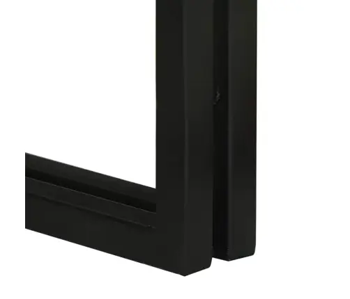 Nesting Galds 3 Pcs Cieta Akācijas Koka Un Metāla Vidaxl