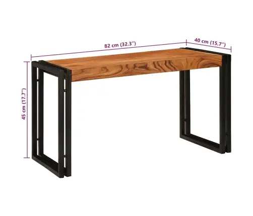 Pabaigos Staliukų Ruda Ir Juoda Akacijos Medienos Masyvas