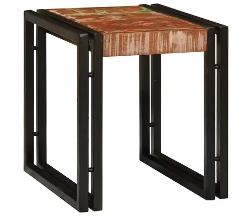 Nesting Galds 3 Pcs Brūna Un Melna Pārstrādāts Masīvkoks Vidaxl Nesting Galds 3 Pcs Brūna Un Melna Pārstrādāts Masīvkoks Vidaxl