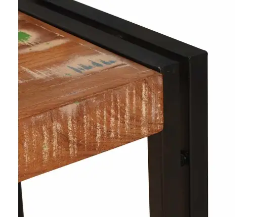 Konsoollaud Mitmevärviline 90 X 33 X 75 Cm Tugev Taastatud Puit