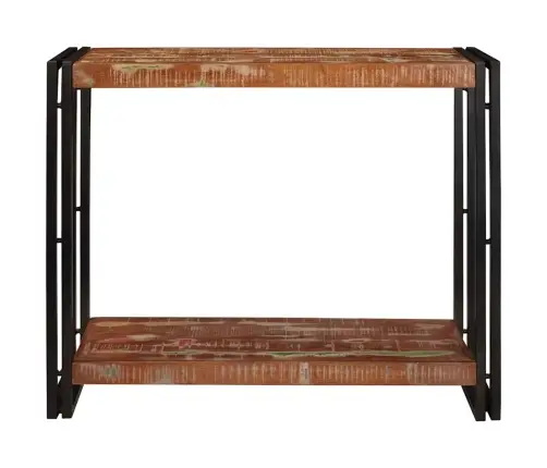 Konsoollaud Mitmevärviline 90 X 33 X 75 Cm Tugev Taastatud Puit