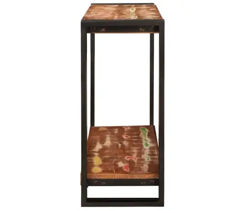 Konsoollaud Mitmevärviline 90 X 33 X 75 Cm Tugev Taastatud Puit