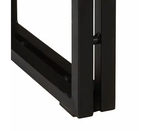 Konsoollaud Riiuliga Mitmevärviline Tugev Taastatud Puit