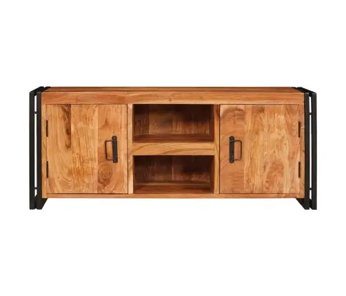 Televizora Skapīša Brūna 120 X 30 X 50 Cm Akācijas Masīvkoks Vidaxl