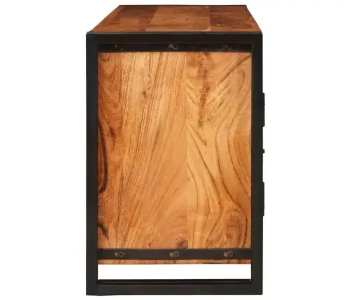 Televizora Skapīša Brūna 120 X 30 X 50 Cm Akācijas Masīvkoks Vidaxl