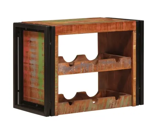 Veepudeli Riiul Pruun 100 X 45 X 33 Cm Tugev Taastatud Puit