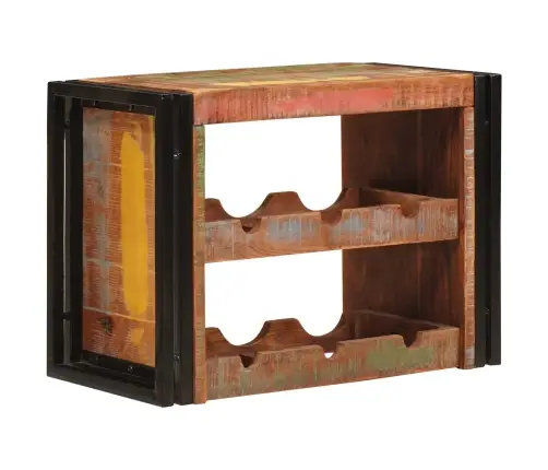 Veepudeli Riiul Pruun 100 X 45 X 33 Cm Tugev Taastatud Puit