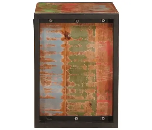 Veepudeli Riiul Pruun 100 X 45 X 33 Cm Tugev Taastatud Puit