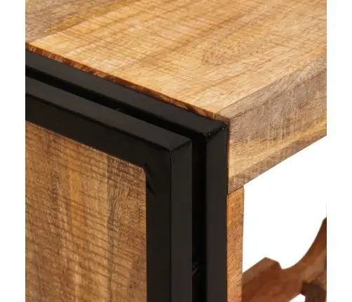 Vyno Stovas Ruda 100 X 45 X 33 Cm Kietas Rupus Mangų Medis