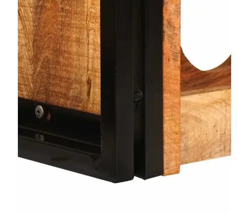 Vyno Stovas Ruda 100 X 45 X 33 Cm Kietas Rupus Mangų Medis