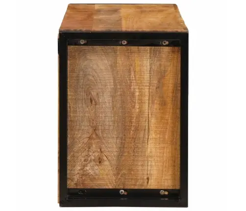 Vyno Stovas Ruda 100 X 45 X 33 Cm Kietas Rupus Mangų Medis