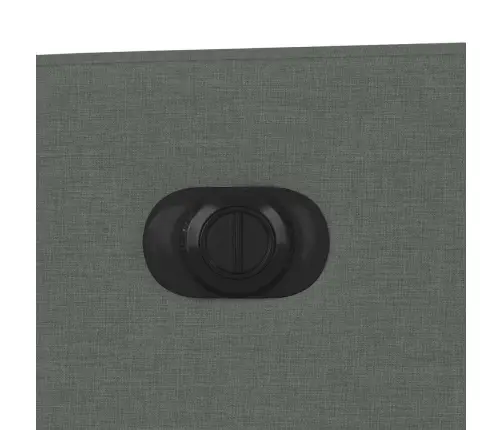 Elektrisks Atpūtas Krēsls, Atgāžams, Tumši Pelēks Audums Vidaxl