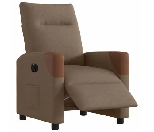 Elektriline Tugitool, Pruun, Kangas