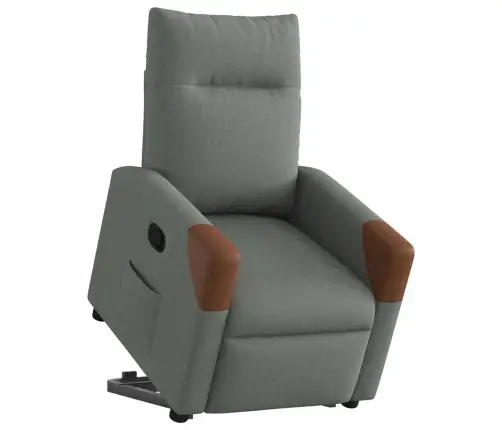 Püsti Tõusmist Toetav Tugitool, Tumehall, Kangas