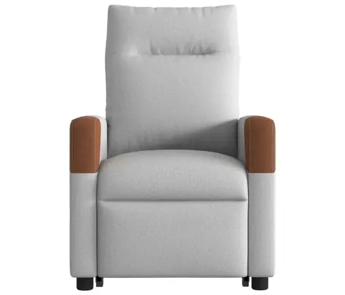 Masāžas Krēsls, Paceļams, Atgāžams, Mākonis Pelēks Audums Vidaxl Masāžas Krēsls, Paceļams, Atgāžams, Mākonis Pelēks Audums Vidaxl