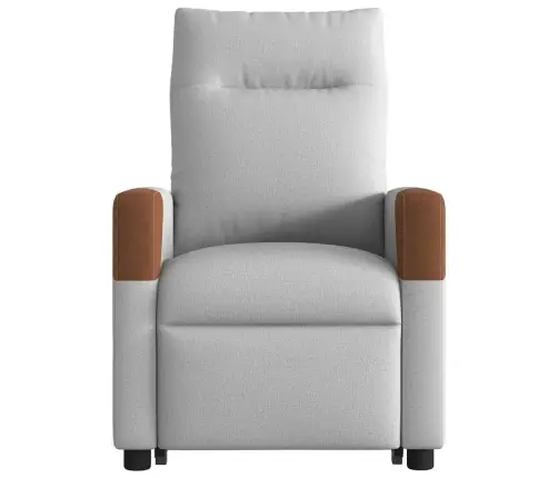 Elektrisks Atpūtas Krēsls, Paceļams, Atgāžams, Mākonis Pelēks Vidaxl