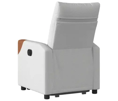 Elektrisks Atpūtas Krēsls, Paceļams, Atgāžams, Mākonis Pelēks Vidaxl