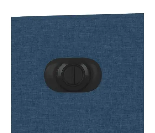 Elektriskais Stāvus Masāžas Krēsls, Zils Audums Vidaxl