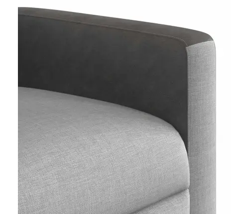 Elektriskais Atpūtas Krēsls, Mākonis Pelēks Audums Vidaxl