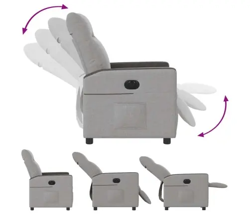 Elektriline Tugitool, Pilvehall, Kangas Elektriline Tugitool, Pilvehall, Kangas
