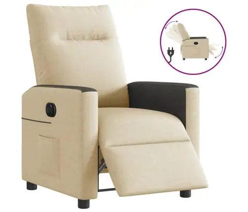 Elektriline Tugitool, Kreemjas, Kangas