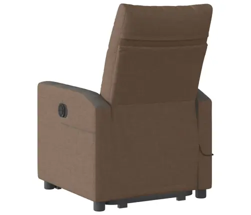 Püsti Tõusmist Toetav Massaažitool, Pruun, Kangas