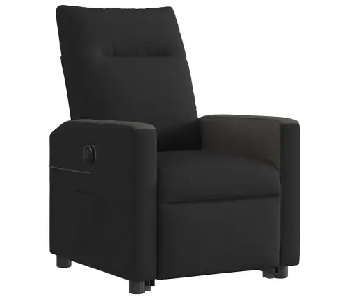 Elektriline Püstitõusmist Toetav Tugitool, Must, Kangas