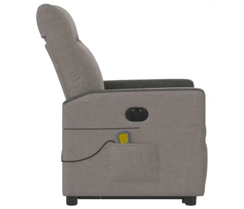 Elektriline Püstitõusmist Toetav Massaažitool, Pruunikashall