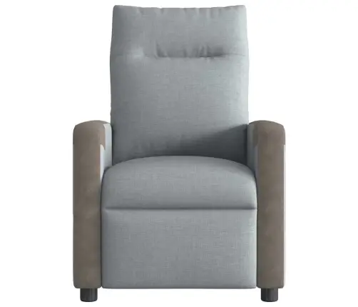 Elektrinis Masažinis Krėslas, Šviesiai Pilkas, Audinys