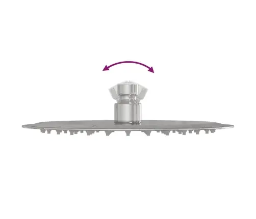 Lietaus Dušo Galvutė, 20cm Nerūdijantis Plienas 304, Apskrita