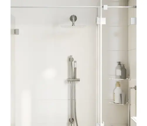 Lietus Dušas Galva Nerūsējošais Tērauds 304 25X25 Cm Kvadrāts Vidaxl