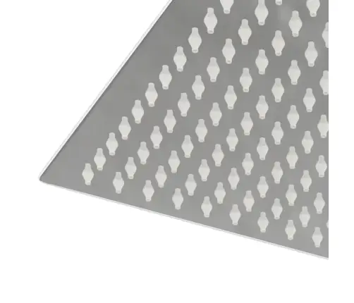 Lietus Dušas Galva Nerūsējošais Tērauds 304 25X25 Cm Kvadrāts Vidaxl