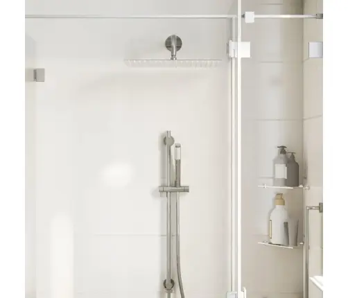 Lietus Dušas Galva Nerūsējošais Tērauds 304 40X40 Cm Kvadrāts Vidaxl